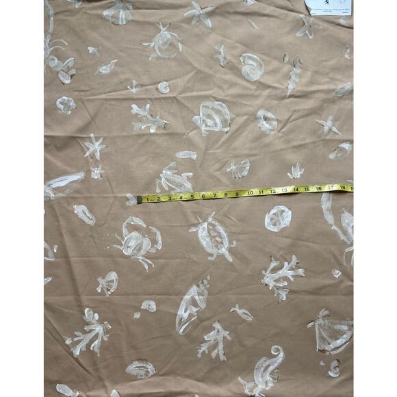 Brunschwig & Fils "Samoa Cotton Print" fabric vintage swatch 28 x 35 - Picture 2 of 5